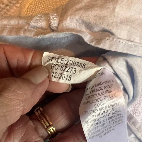 Vineyard Vines Border Stripe Oxford Swing Skirt.  Blue/Yellow.  Size 0 - Picture 5 of 7